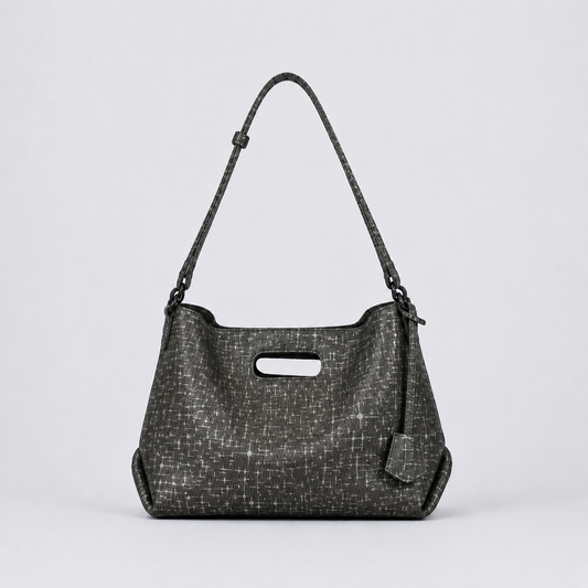 LeatherLikee Tote Bag｜Stellar Bark™ LeatherLikee textured leather bag