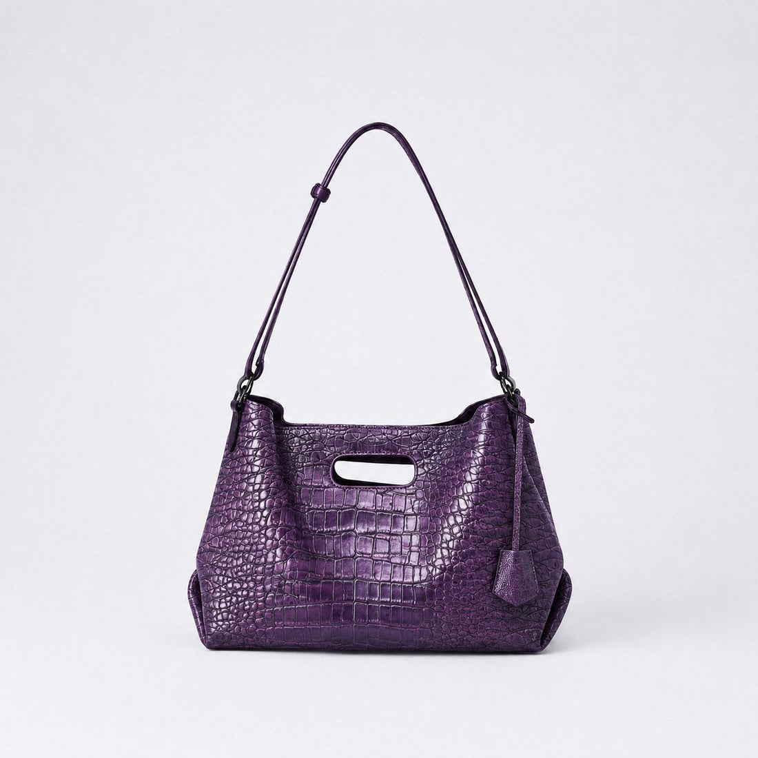 LeatherLikee Tote Bag｜Croc Cell™ RC-02 LeatherLikee textured leather bag