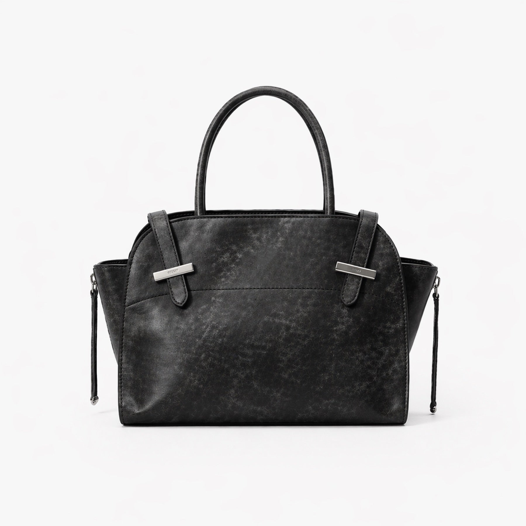 Lotus Grain™ Small Textured Leather Tote Bag with textured leather surface