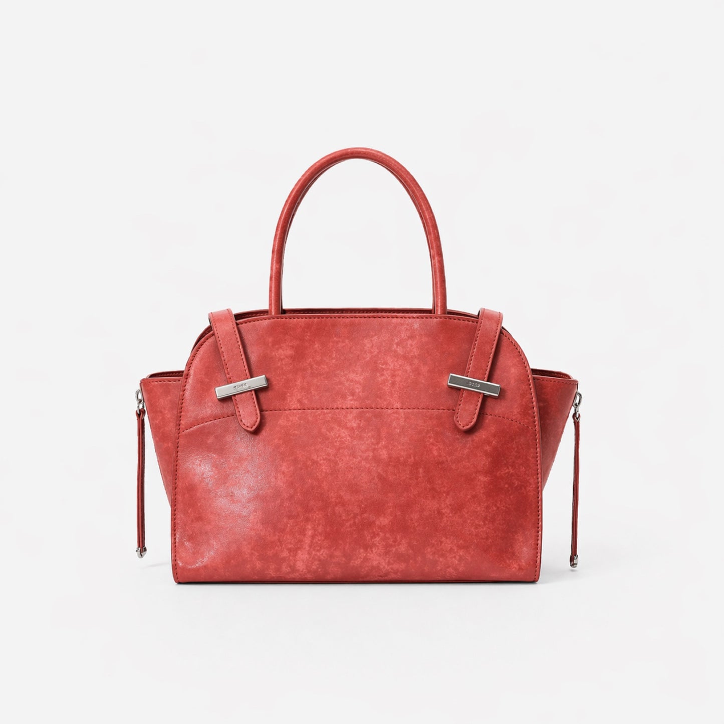 Lotus Grain™ Small Textured Leather Tote Bag with textured leather surface