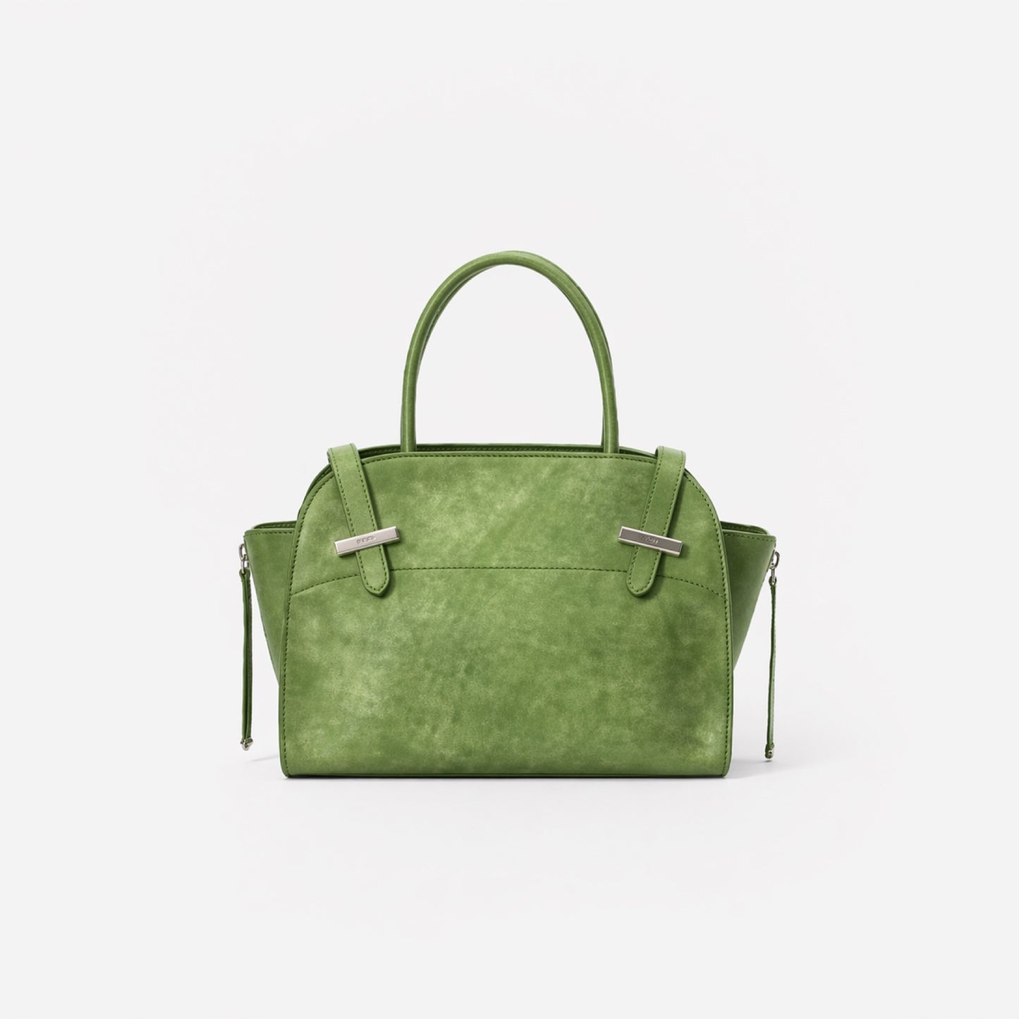Lotus Grain™ Small Textured Leather Tote Bag with textured leather surface