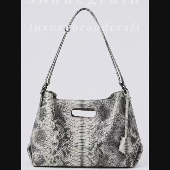 LeatherLikee Tote Bag｜Python Vein™ product video