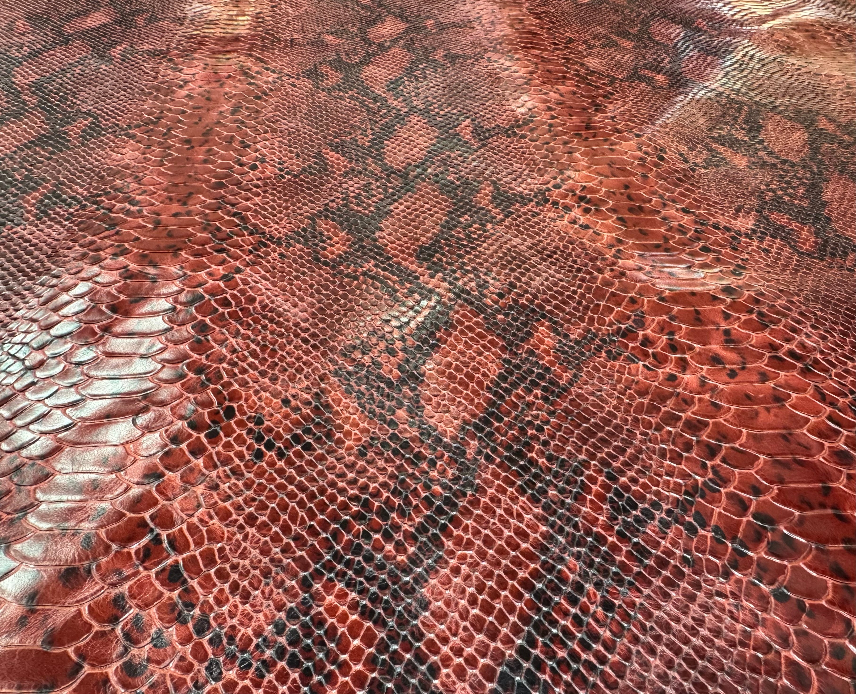 RP-01 Python Vein Material Card leather texture image