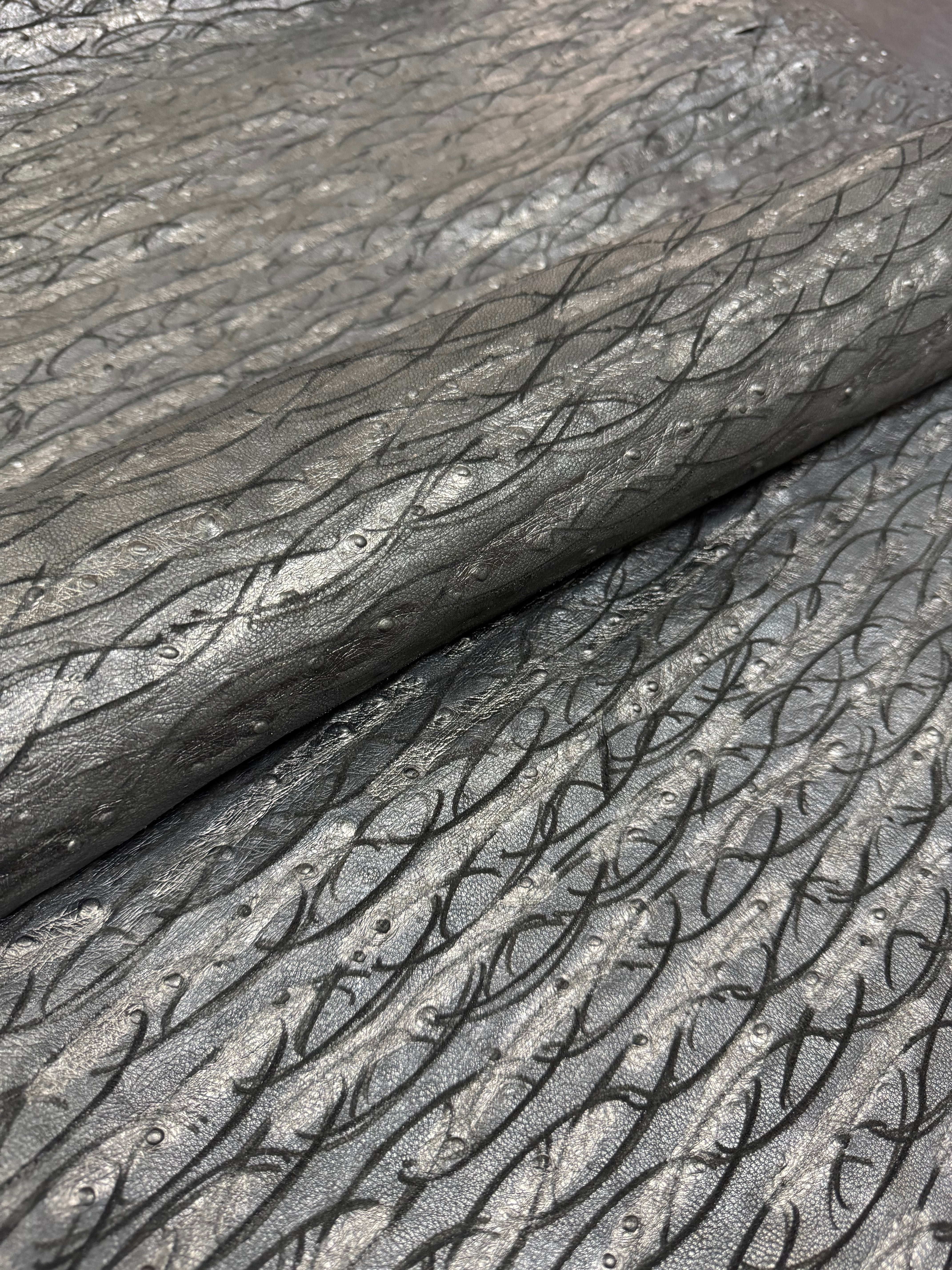 RV-01 Rift Vein Detail 2 leather texture image